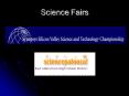 Science Fairs PowerPoint PPT Presentation