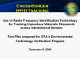 CrossBorder RFID Tracking PowerPoint PPT Presentation