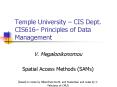 Temple University CIS Dept. CIS616 Principles of Data Management PowerPoint PPT Presentation