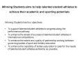 Winning Students aims to help talented studentathletes to achieve their academic and sporting potent PowerPoint PPT Presentation