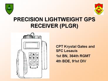 UTILIZES PRECISE TIMING FROM SATELLITE TO RECEIVER T