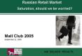 Russian Retail Market PowerPoint PPT Presentation