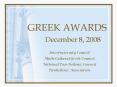 GREEK AWARDS PowerPoint PPT Presentation