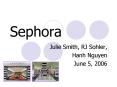 Sephora PowerPoint PPT Presentation