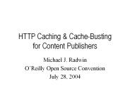 HTTP Caching