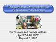 PA Trustees and Friends Institute April 27 PowerPoint PPT Presentation