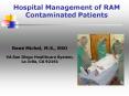 Hospital Management of RAM Contaminated Patients PowerPoint PPT Presentation