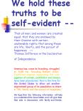 We hold these truths to be selfevident PowerPoint PPT Presentation