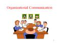 Organizational Communication PowerPoint PPT Presentation