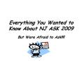 Everything You Wanted to Know About NJ ASK 2009 PowerPoint PPT Presentation