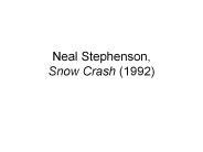 'Snow Crash turned out to be a failed prediction. ... '