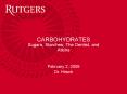 CARBOHYDRATES PowerPoint PPT Presentation