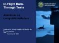 In-Flight Burn-Through Tests PowerPoint PPT Presentation