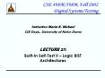 CSE 498M598M, Fall 2002 Digital Systems Testing PowerPoint PPT Presentation
