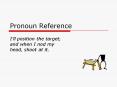Pronoun Reference PowerPoint PPT Presentation
