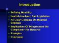 Defining Disability PowerPoint PPT Presentation