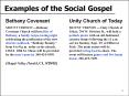 The Social Gospel PowerPoint PPT Presentation
