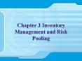 Chapter 3 Inventory Management and Risk Pooling PowerPoint PPT Presentation