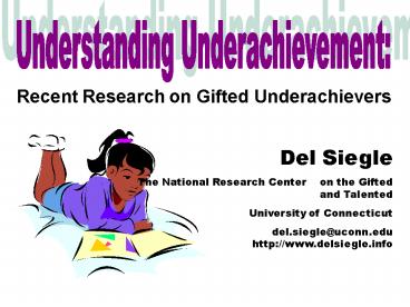 Underachievement Title