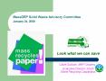 MassDEP Solid Waste Advisory Committee January 24, 2008 PowerPoint PPT Presentation