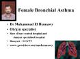 Female Bronchial Asthma PowerPoint PPT Presentation
