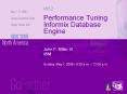 Performance Tuning Informix Database Engine PowerPoint PPT Presentation