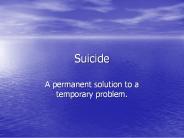 Suicide