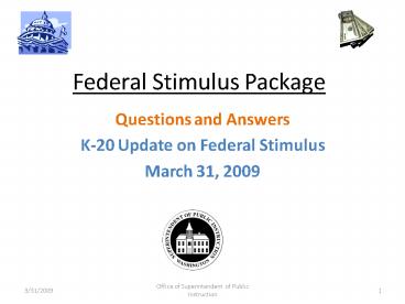 Federal Stimulus Package