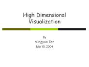 High Dimensional Visualization