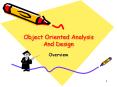 Object Oriented Analysis And Design PowerPoint PPT Presentation