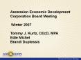 Ascension Economic Development PowerPoint PPT Presentation