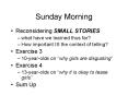 Sunday Morning PowerPoint PPT Presentation