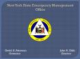 New York State Emergency Management Office PowerPoint PPT Presentation