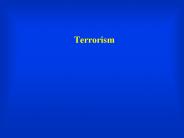 Terrorism