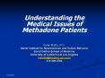 Understanding the Medical Issues of Methadone Patients PowerPoint PPT Presentation