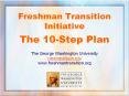 Freshman Transition Initiative The 10-Step Plan PowerPoint PPT Presentation