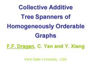 Collective Additive Tree Spanners of Homogeneously Orderable Graphs