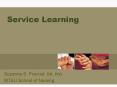 Service Learning PowerPoint PPT Presentation