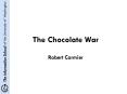 The Chocolate War PowerPoint PPT Presentation