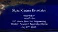 Digital Cinema Revolution PowerPoint PPT Presentation