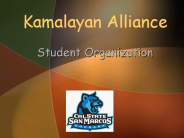 Kamalayan Alliance