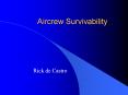 Aircrew Survivability PowerPoint PPT Presentation