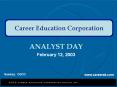 Career Education Corporation PowerPoint PPT Presentation