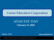 Career Education Corporation