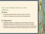 SW1 Mentoring Workshops
