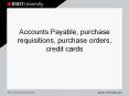 Accounts Payable, purchase requisitions, purchase orders, credit cards PowerPoint PPT Presentation