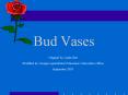 Bud Vases PowerPoint PPT Presentation