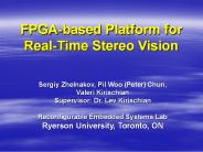 FPGA-based Platform for Real-Time Stereo Vision
