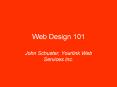 Web Design 101 PowerPoint PPT Presentation