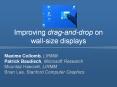 Improving drag-and-drop on wall-size displays PowerPoint PPT Presentation